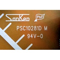 FUENTE DE PODER / PANASONIC N0AE3FJ00002 / PSC10281D M / NOAE3FJ00002 / MODELO TC-L37S1